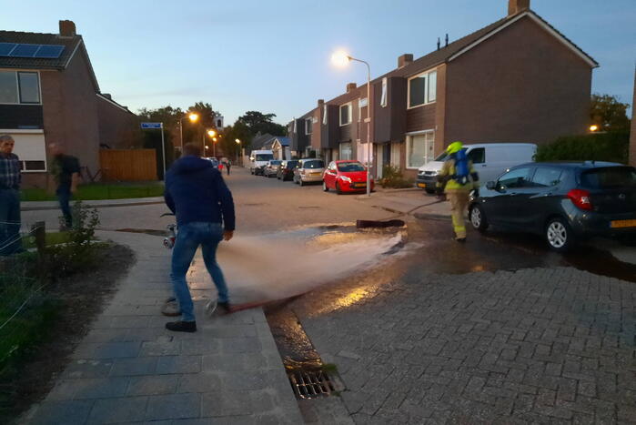 Flinke rookontwikkeling bij uitslaande schuurbrand