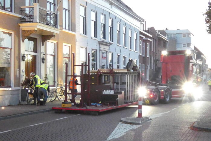 Grote oefening door Hoogwaterbrigade