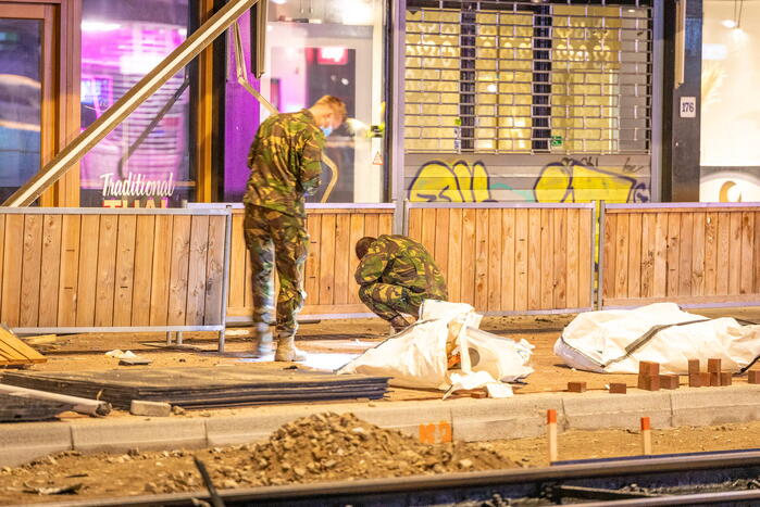 Ravage na plofkraak bij Primera