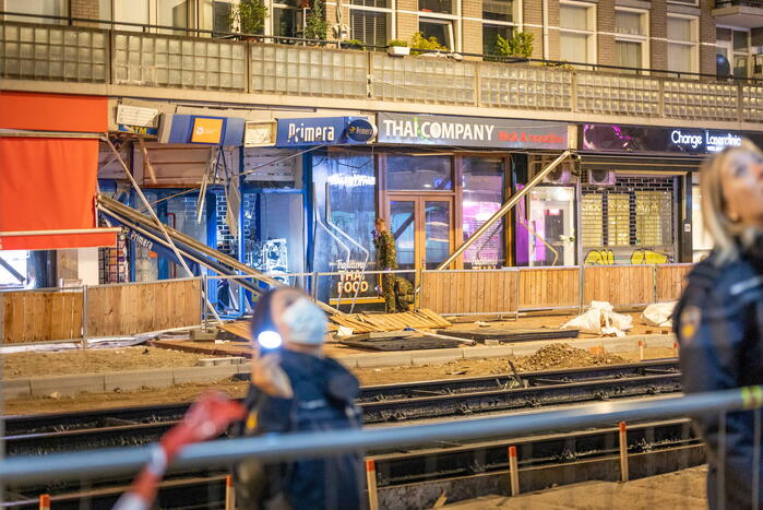 Ravage na plofkraak bij Primera