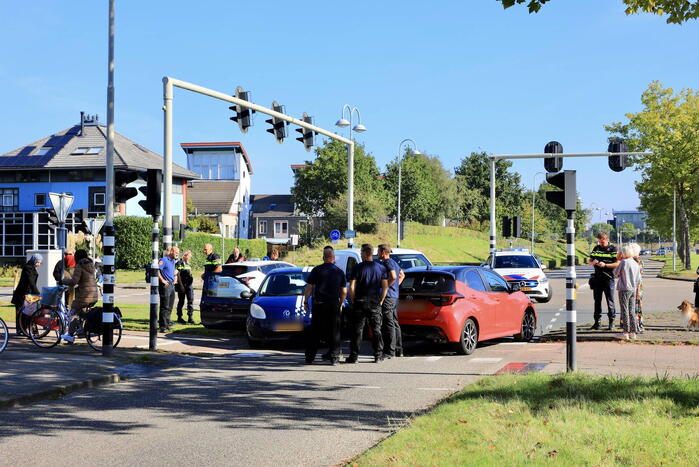Drie voertuigen betrokken bij botsing