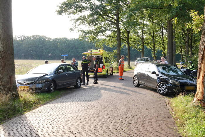 Persoon gewond bij aanrijding op kruising