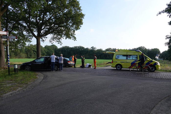 Persoon gewond bij aanrijding op kruising