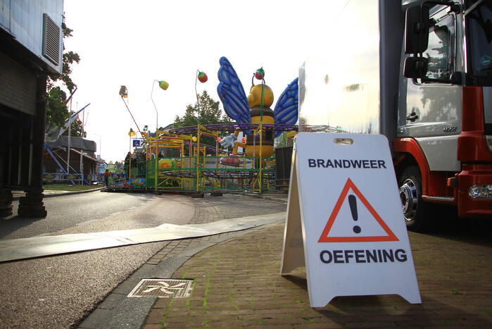 'Family coaster' decor van hulpdienstenoefening