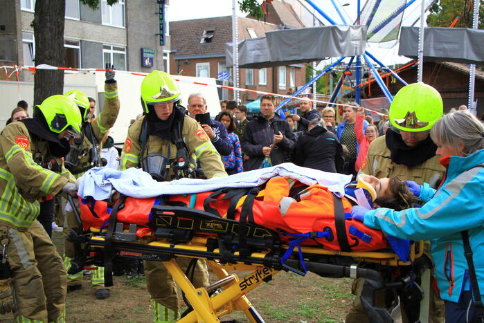 'Family coaster' decor van hulpdienstenoefening