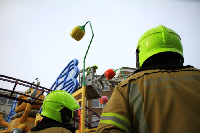 'Family coaster' decor van hulpdienstenoefening
