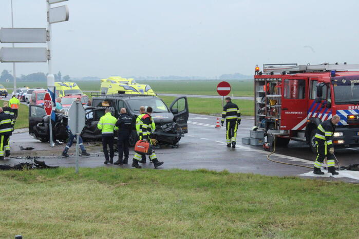 Meerdere slachtoffers bij ongeval