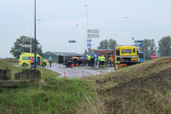 Meerdere slachtoffers bij ongeval