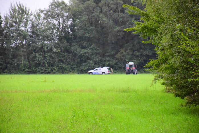 Vliegtuigbom gevonden in weiland