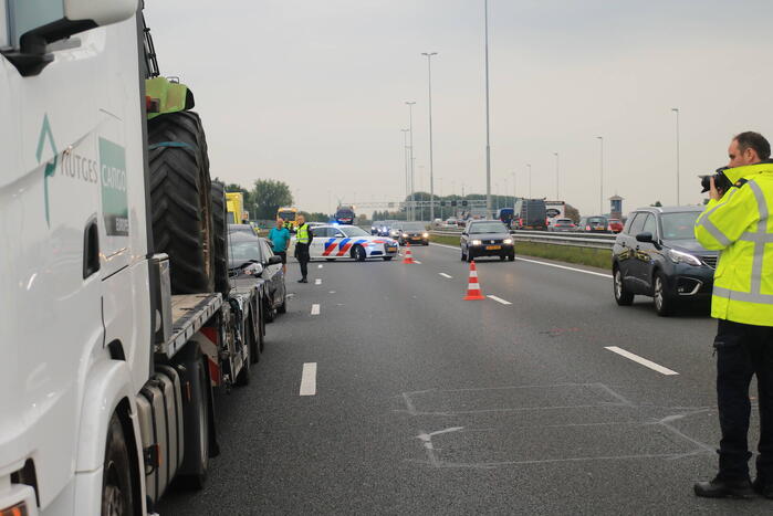 Gewonde bij ongeval op snelweg