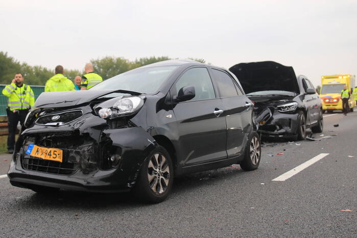Gewonde bij ongeval op snelweg