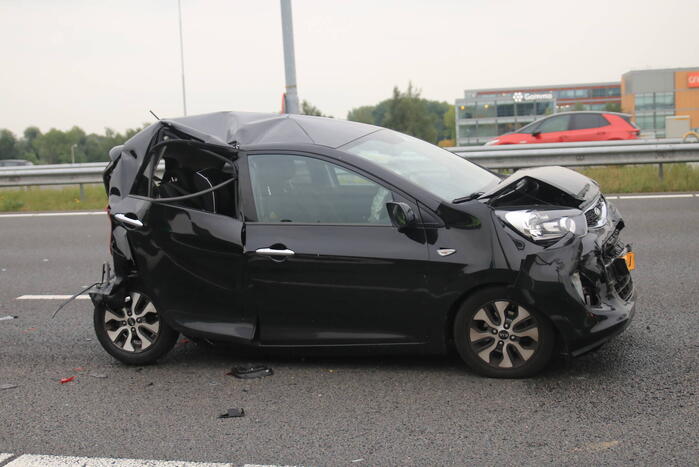 Gewonde bij ongeval op snelweg