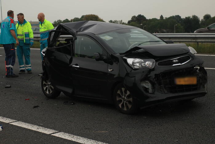 Gewonde bij ongeval op snelweg
