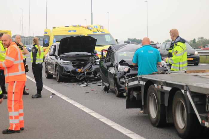 Gewonde bij ongeval op snelweg
