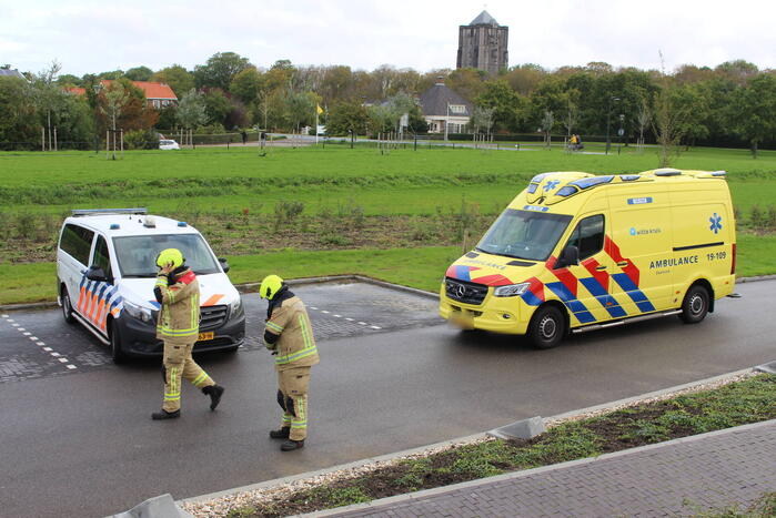 Geen gehoor bij woning, brandweer verleent toegang