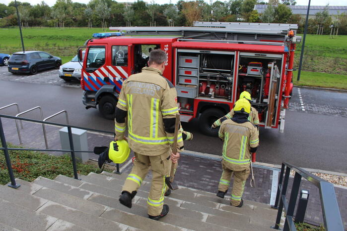 Geen gehoor bij woning, brandweer verleent toegang