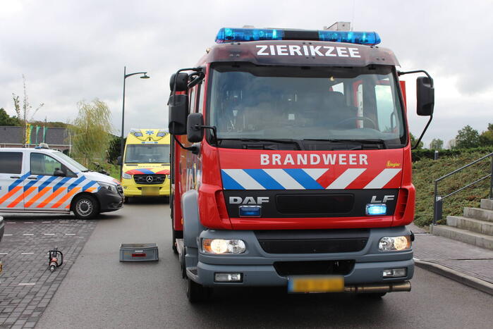 Geen gehoor bij woning, brandweer verleent toegang