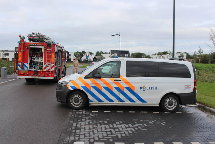 Geen gehoor bij woning, brandweer verleent toegang