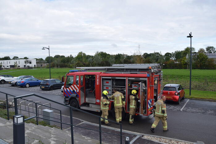 Geen gehoor bij woning, brandweer verleent toegang