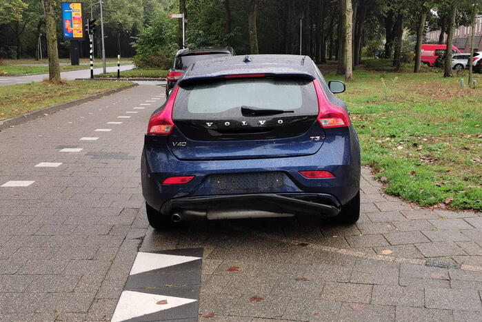 Veel schade bij kop-staartbotsing