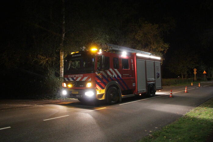 Leiding breekt bij kraan in woonboerderij