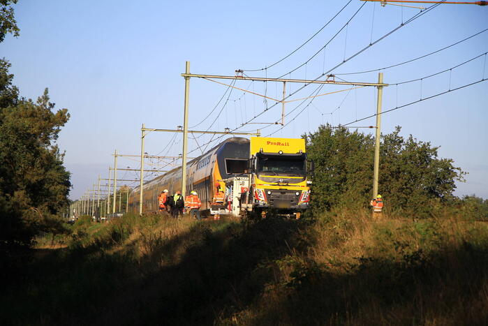 Hersporen gestart nadat trein met 250 passagiers ontspoort