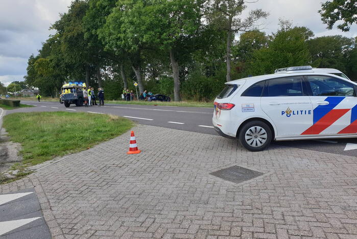 Schade en gewonden na aanrijding