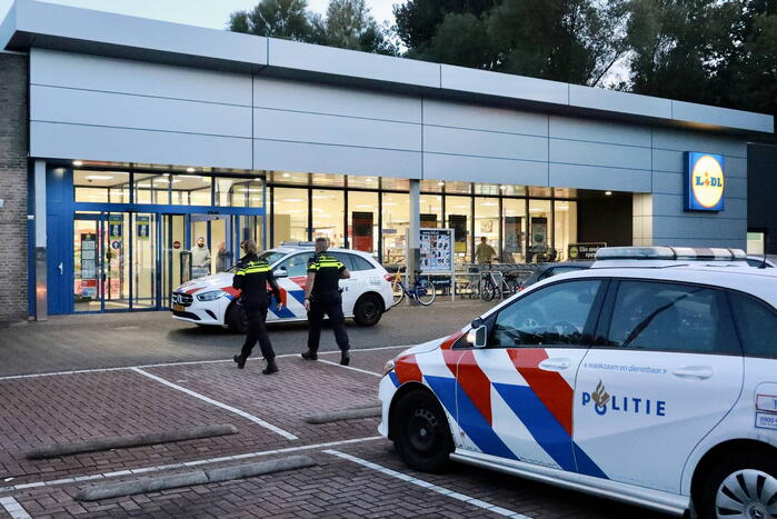 Overval op supermarkt Lidl