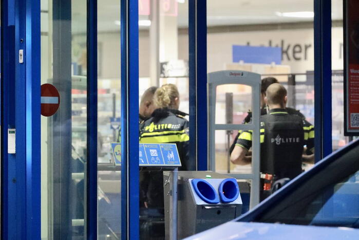 Overval op supermarkt Lidl