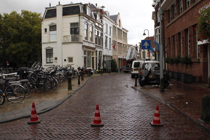 Giftshop tijdelijk gesloten vanwege waterlekkage