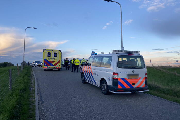 Fietser gewond bij aanrijding met auto
