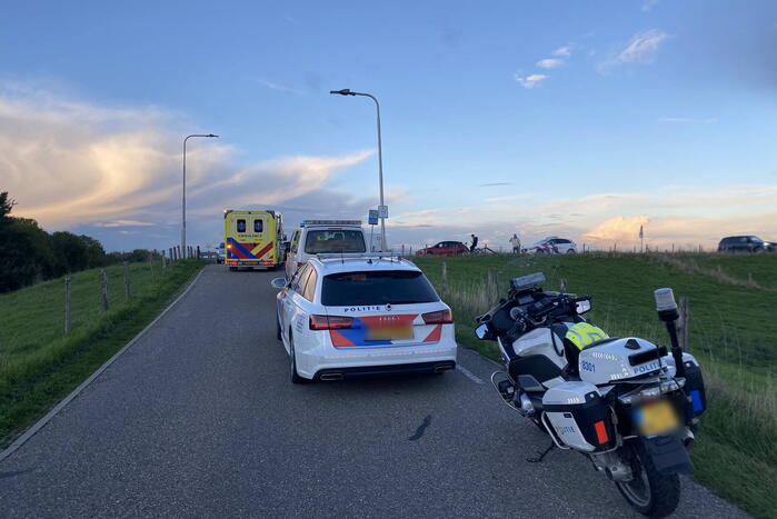 Fietser gewond bij aanrijding met auto