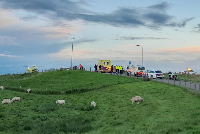 Fietser gewond bij aanrijding met auto