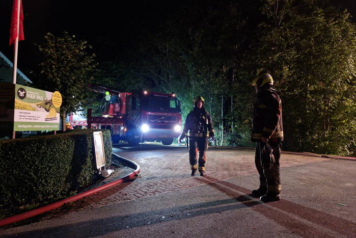 Brandweer voorkomt erger bij grote boerderij brand
