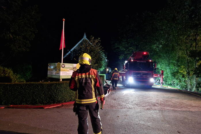 Brandweer voorkomt erger bij grote boerderij brand