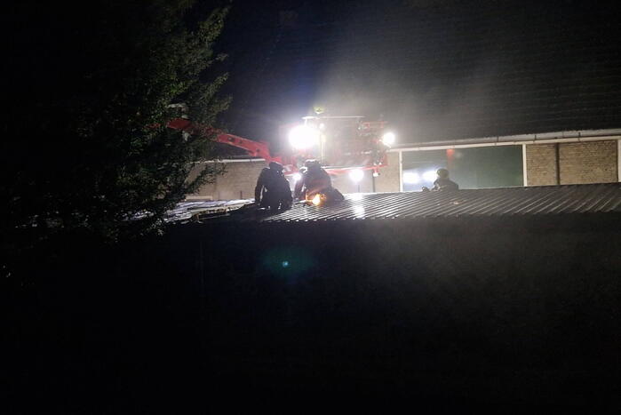 Brandweer voorkomt erger bij grote boerderij brand