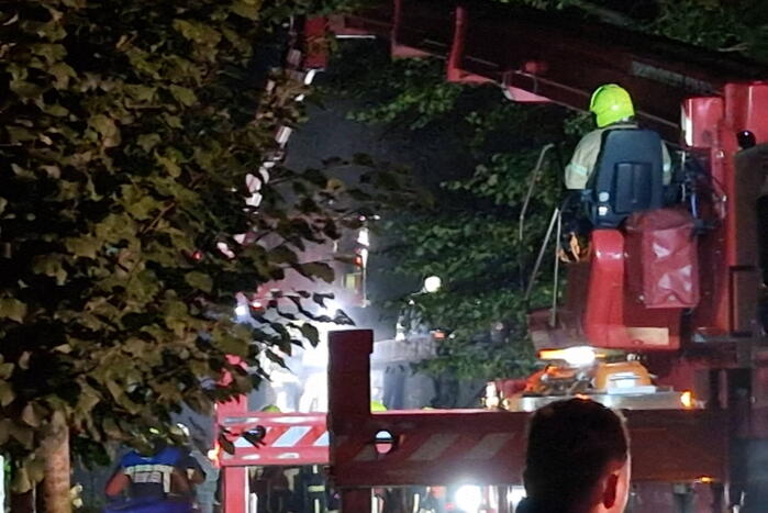 Brandweer voorkomt erger bij grote boerderij brand
