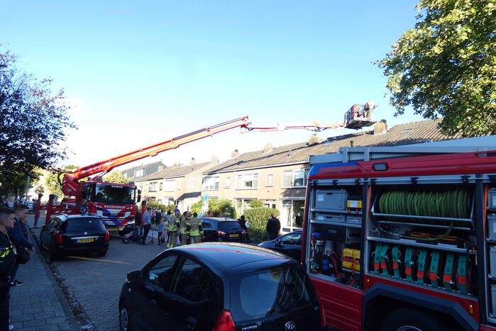 Brandweer onderzoek rookontwikkeling