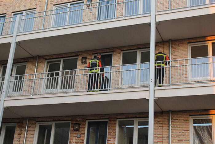 Hevige waterlekkage in appartement