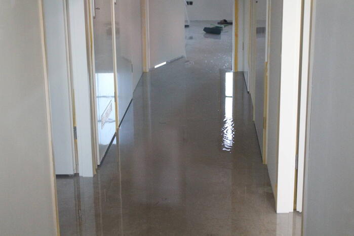 Hevige waterlekkage in appartement