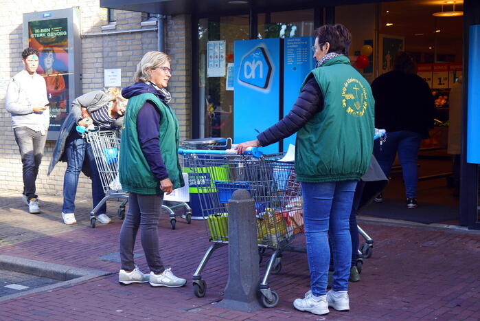 Grote voedselinzameling actie bij supermarkten
