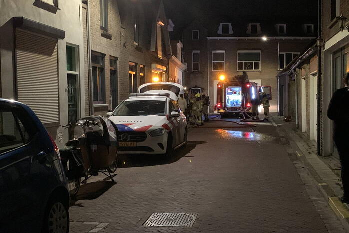 Rookontwikkeling bij smeulend object in woning