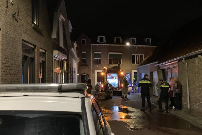 Rookontwikkeling bij smeulend object in woning