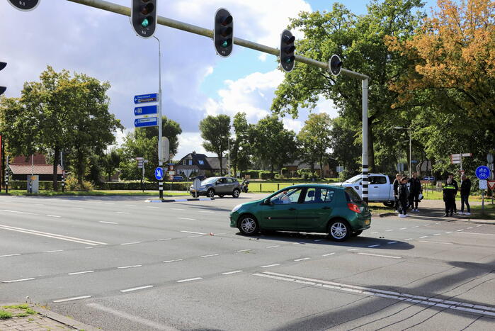 Meerdere personen gecontroleerd bij kop-staartbotsing
