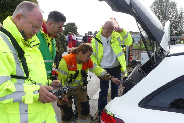 Grote hulpverleningsoefening op de Maas