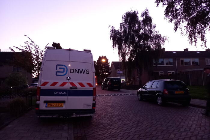 Straat afgezet vanwege gaslekkage