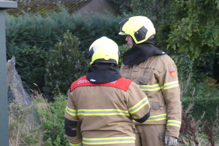 Gaslekkage blijkt sissende gas verdeelstation