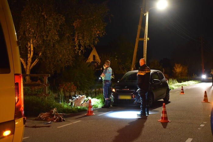 Fietser gewond bij aanrijding Dader verlaat ongeval