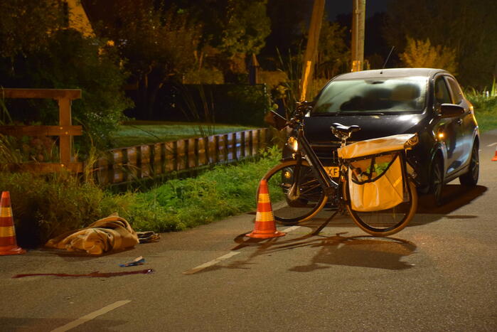 Fietser gewond bij aanrijding Dader verlaat ongeval
