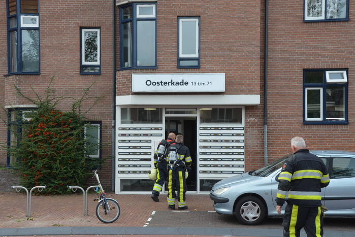 Brandweer ingezet door aangebrand eten